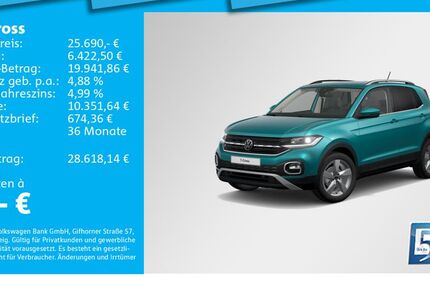 VW T-Cross 19.630 km 25.690 &euro; München 80935