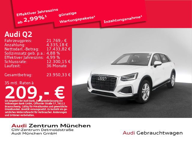 Audi Q2 45.336 km 20.892 &euro; München 80935