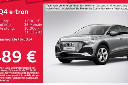Audi Q4 e-tron 18.434 km 45.759 &euro; Eching 85386