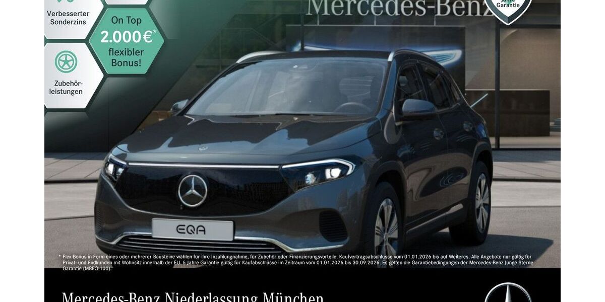 Mercedes-Benz EQA 10.106 km 37.490 &euro; München 80636