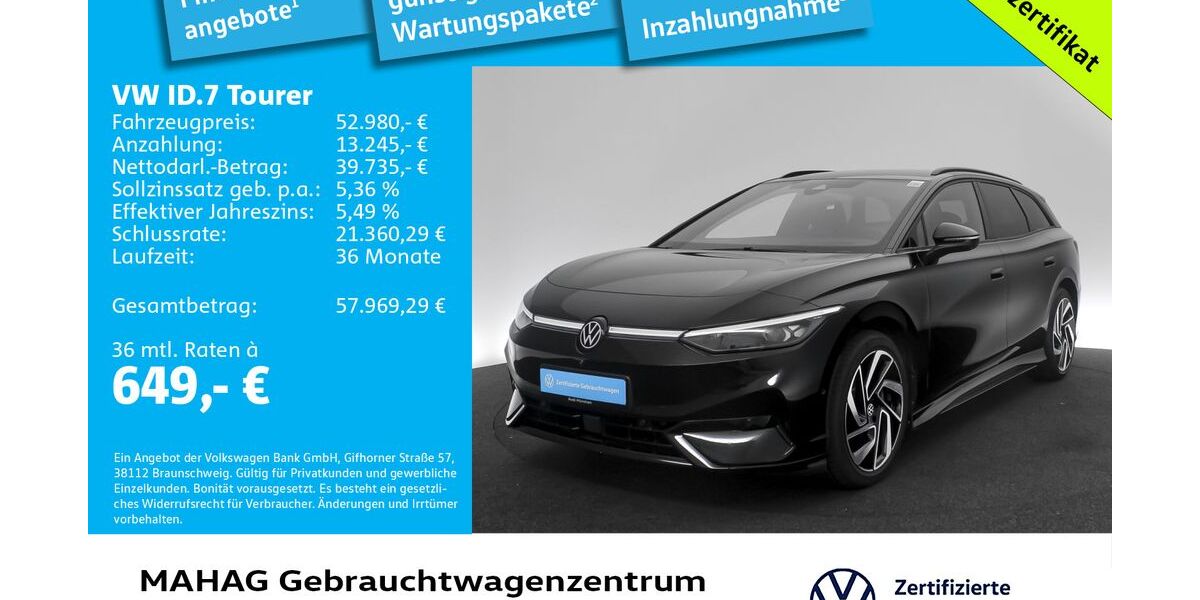 VW ID.7 15.492 km 49.453 &euro; München 80935