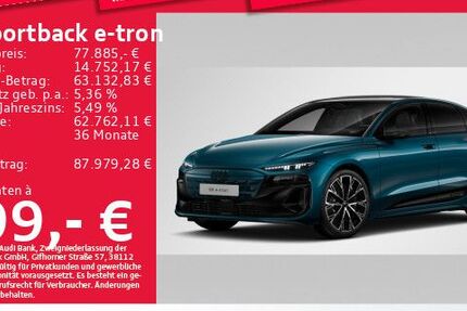 Audi S6 e-tron 21.729 km 74.488 &euro; Eching 85386