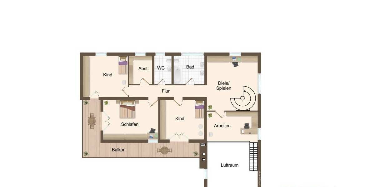 Einfamilienhaus München Thalk.Obersendl.-Forsten-Fürstenr.-Solln - 5 Zimmer, 200 m&sup2;, 2.860&euro; | Angebot:26247569