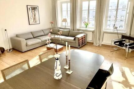 Lehel am Isartor. Zentrale Bestlage. Neu hochwertig möblierte 3,5 Zimmer. Großer Garten. Ab 3 Monate 3 zimmer