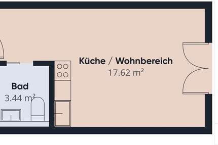 Wohnung München Am Riesenfeld - 1 Zimmer, 21 m&sup2;, 224.000&euro; | Angebot:26869949