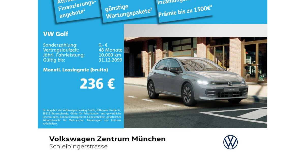 VW Golf 16.000 km 24.351 &euro; München 81669