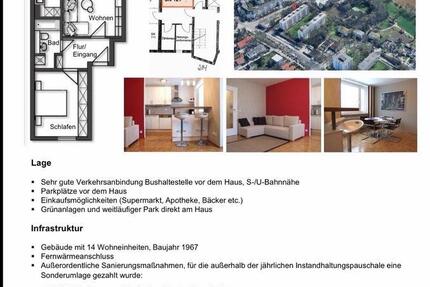 Wohnung München Bogenhausen - 2 Zimmer, 54 m&sup2;, 420.000&euro; | Angebot:27018953