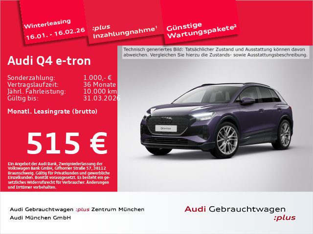 Audi Q4 e-tron 10.164 km 49.927 &euro; Eching 85386