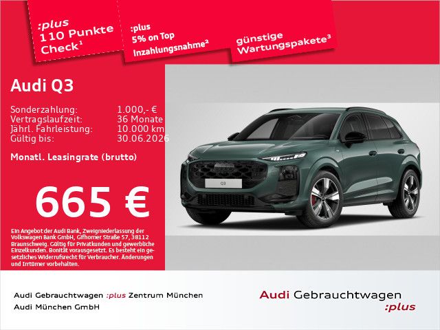 Audi Q3 11.990 km 58.672 &euro; Eching 85386