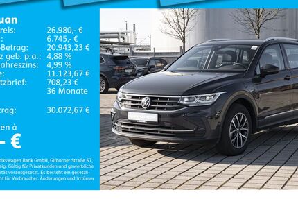VW Tiguan 46.556 km 26.980 &euro; München 80935