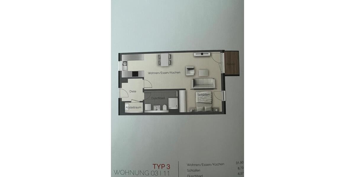Etagenwohnung Maisach - 2 Zimmer, 54 m&sup2;, 405.000&euro; | Angebot:27226249
