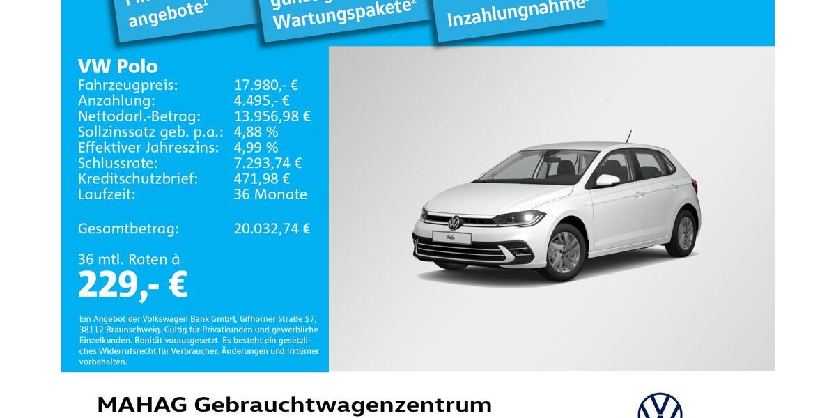 VW Polo 46.606 km 17.980 &euro; München 80935