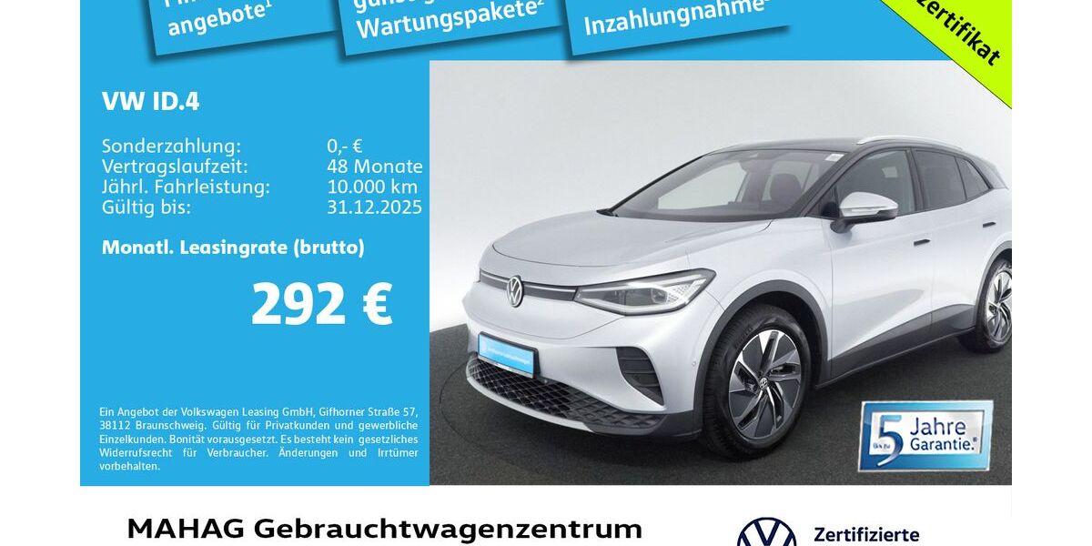 VW ID.4 5.468 km 34.497 € München 80935