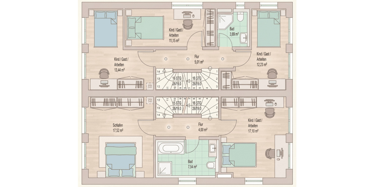 Doppelhaushälfte Gilching Neugilching - 5 Zimmer, 1.099.000&euro; | Angebot:26904246