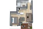 Etagenwohnung München Au-Haidhausen - 2 Zimmer, 65 m&sup2;, 2.264&euro; | Angebot:26266942