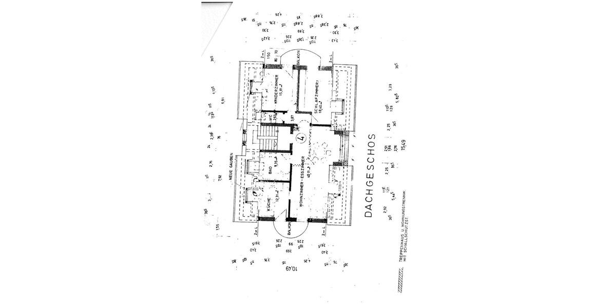 Dachgeschoßwohnung Weichs - 3 Zimmer, 103 m&sup2;, 448.500&euro; | Angebot:25350166