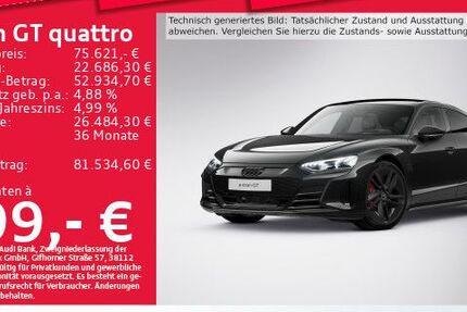 Audi e-tron GT 44.707 km 74.523 &euro; München 81825