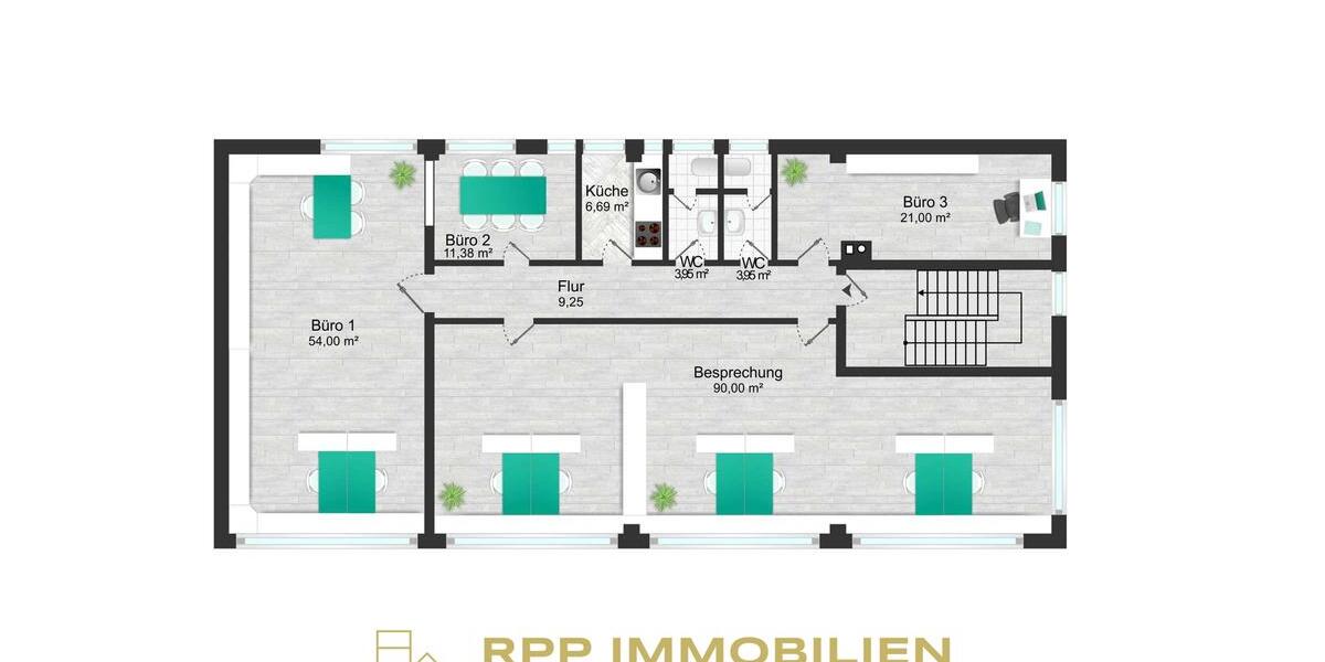 Großzügige Bürofläche in attraktiver Lage von Unterschleißheim - ideale Anbindung an A92 & Linie S1 zimmer