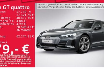 Audi e-tron GT 71.905 km 57.739 € München 80935