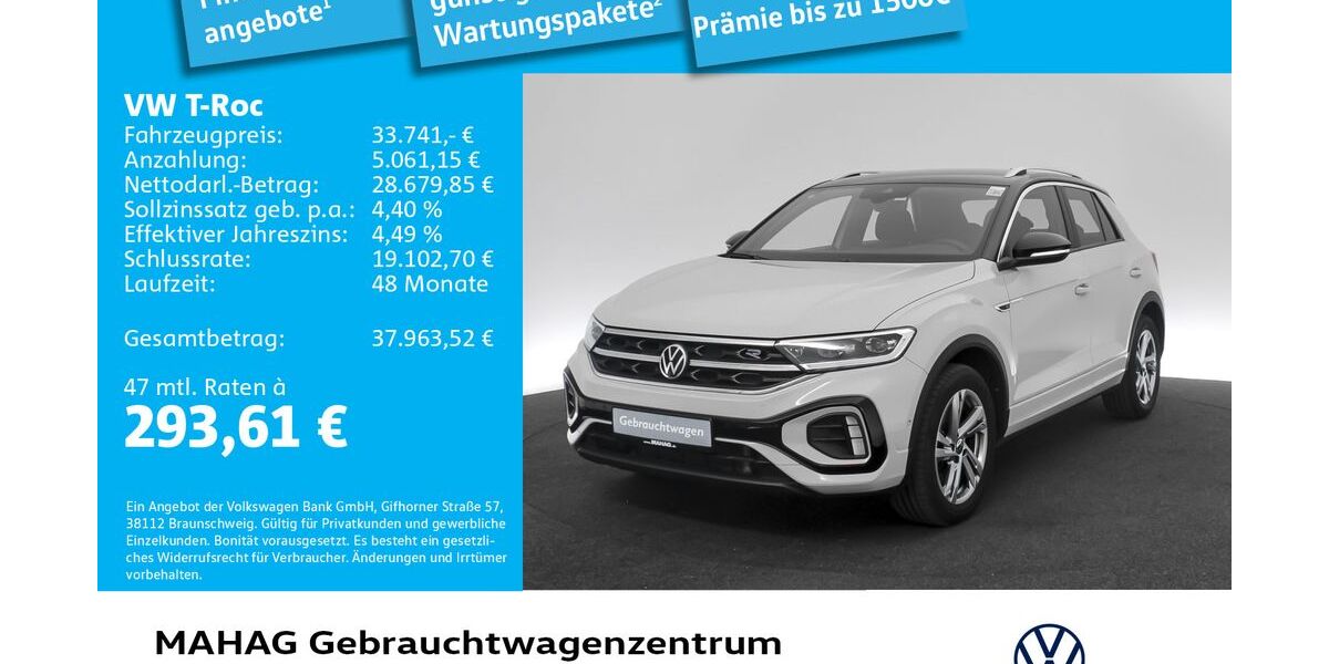 VW T-Roc 43.322 km 33.741 &euro; München 80935