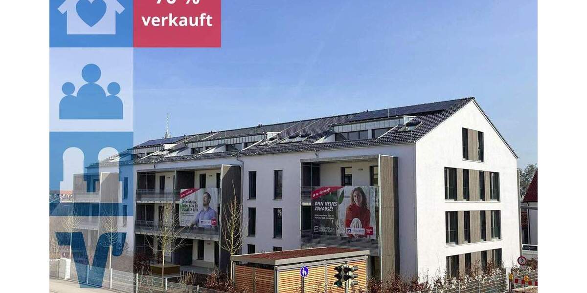 Etagenwohnung Markt Schwaben - 3 Zimmer, 83 m&sup2;, 609.000&euro; | Angebot:25698383