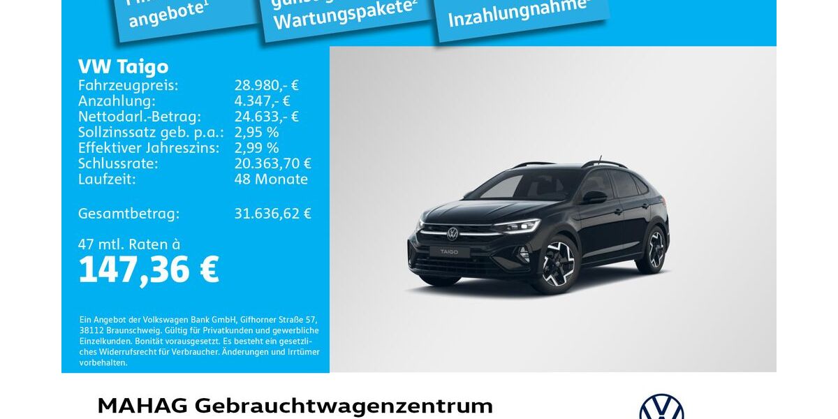 VW Taigo 13.539 km 28.980 &euro; München 80935