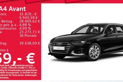 Audi A4 39.176 km 35.242 &euro; Eching 85386