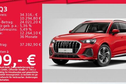 Audi Q3 9.403 km 34.316 &euro; Eching 85386