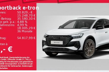 Audi Q4 e-tron 4.829 km 50.829 &euro; Eching 85386