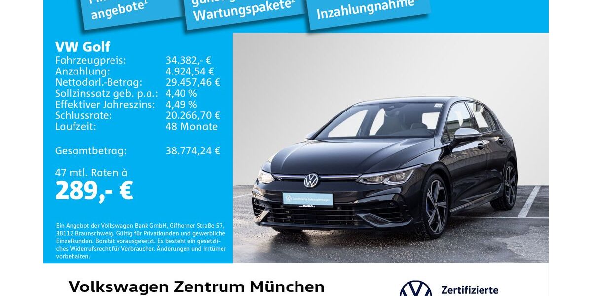VW Golf 48.372 km 34.382 &euro; München 80687