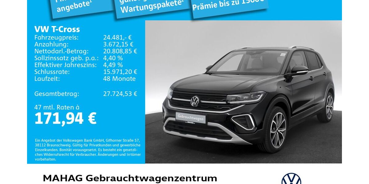 VW T-Cross 21.441 km 24.481 &euro; München 80935