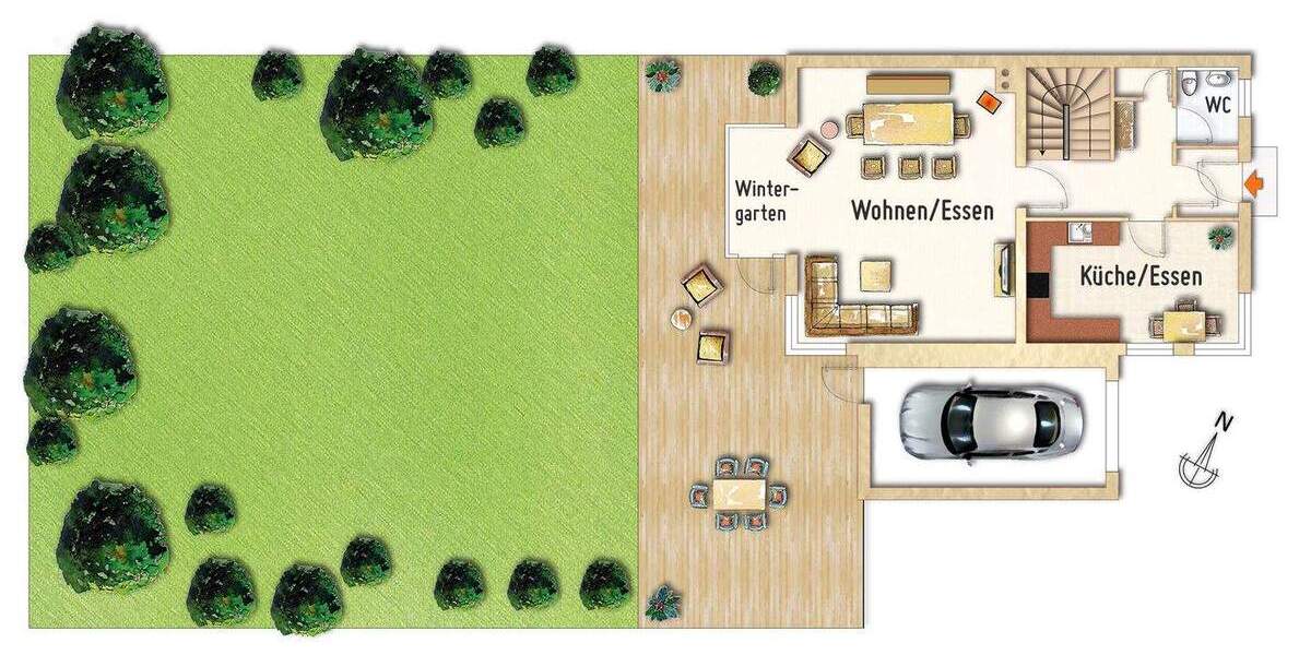 Doppelhaushälfte München Allach-Untermenzing - 4 Zimmer, 134 m&sup2;, 1.065.000&euro; | Angebot:25746101