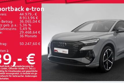 Audi Q4 e-tron 33.356 km 44.979 &euro; Eching 85386