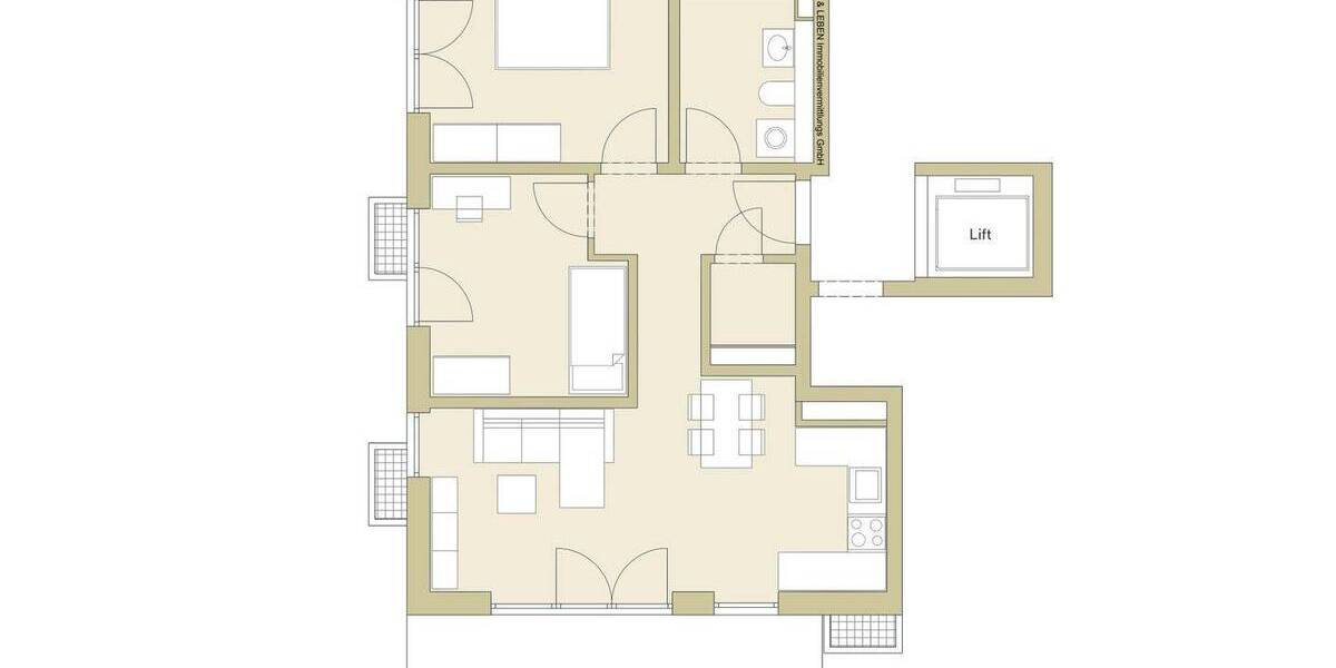 Terrassenwohnung München Berg am Laim - 3 Zimmer, 70 m&sup2;, 749.000&euro; | Angebot:26594802