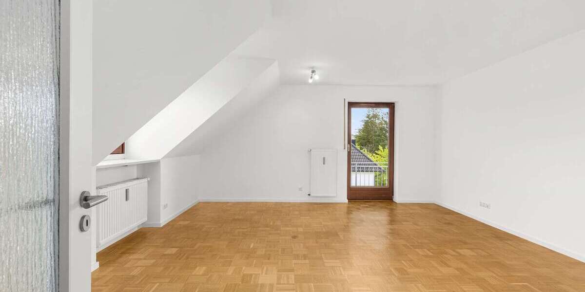 Gepflegte Dachgeschosswohnung in ruhiger Lage | 500m zur Würm & Pasinger Stadtpark - Dachgeschoßwohnung München Aubing-Lochhausen-Langwied | Angebot:27078156
