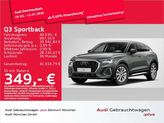 Audi Q3 4.764 km 40.639 &euro; Eching 85386