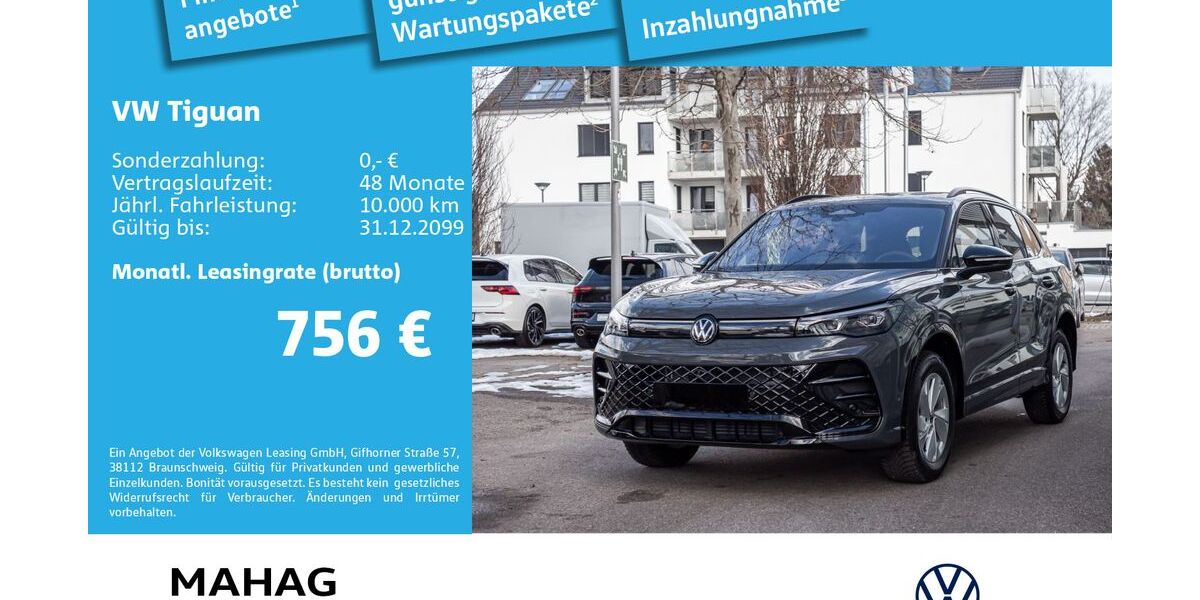 VW Tiguan 3.000 km 56.980 &euro; Ottobrunn 85521