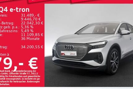 Audi Q4 e-tron 64.430 km 31.489 &euro; Eching 85386