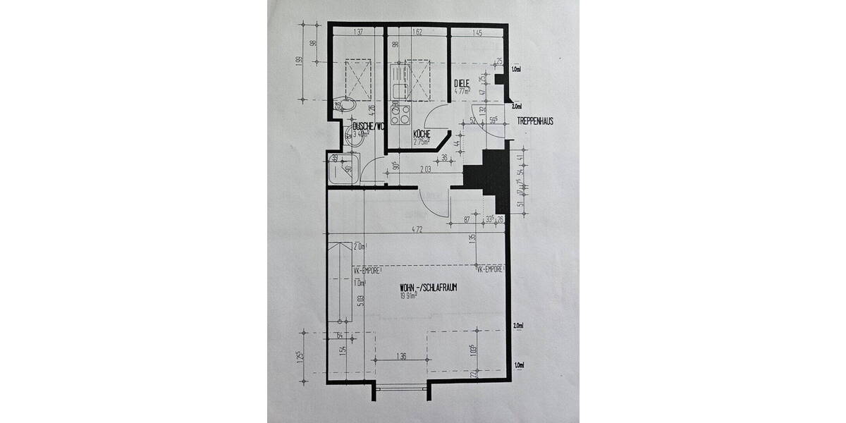 Etagenwohnung München Sendling-Westpark - 2 Zimmer, 43 m&sup2;, 395.000&euro; | Angebot:26023399