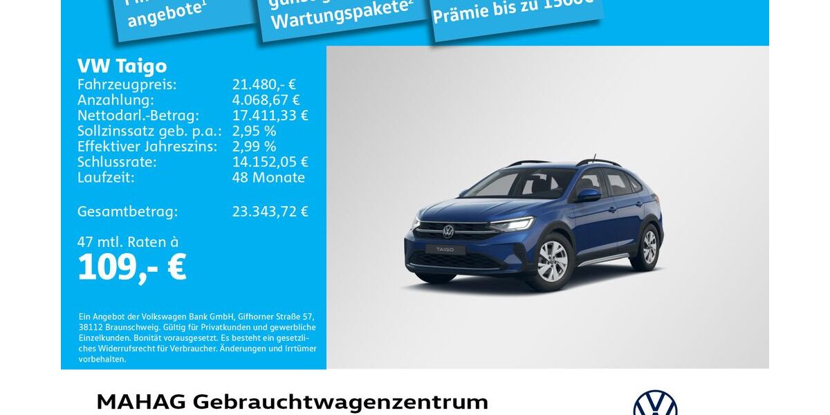 VW Taigo 2.213 km 19.982 &euro; München 80935