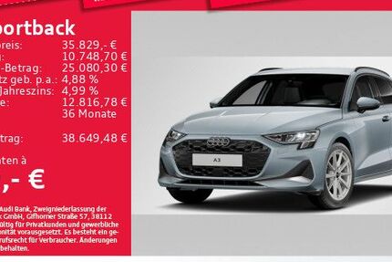 Audi A3 7.459 km 35.829 &euro; Eching 85386