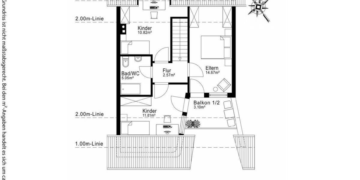 Reihenmittelhaus München Thalk.Obersendl.-Forsten-Fürstenr.-Solln - 5 Zimmer, 106 m&sup2;, 670.000&euro; | Angebot:26358295