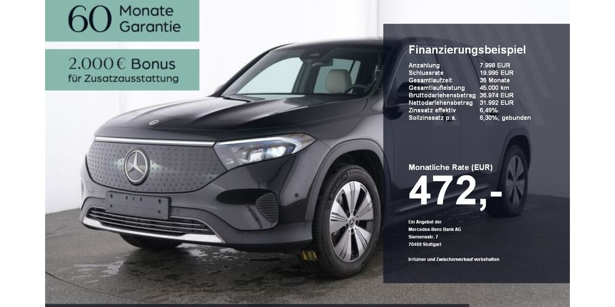 Mercedes-Benz EQB 17.204 km 39.990 &euro; Ebersberg 85560