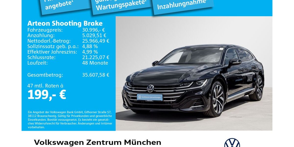 VW Arteon 44.867 km 30.497 &euro; München 80687