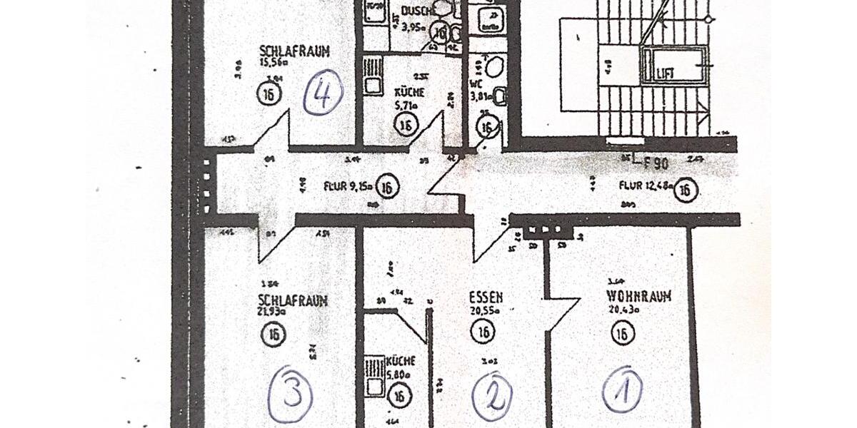 Etagenwohnung München Schwanthalerhöhe - 4 Zimmer, 119 m&sup2;, 1.050.000&euro; | Angebot:26888076