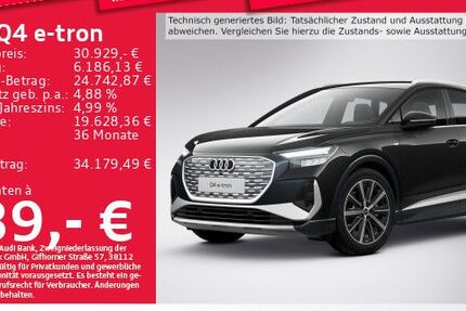 Audi Q4 e-tron 30.722 km 30.681 &euro; Eching 85386
