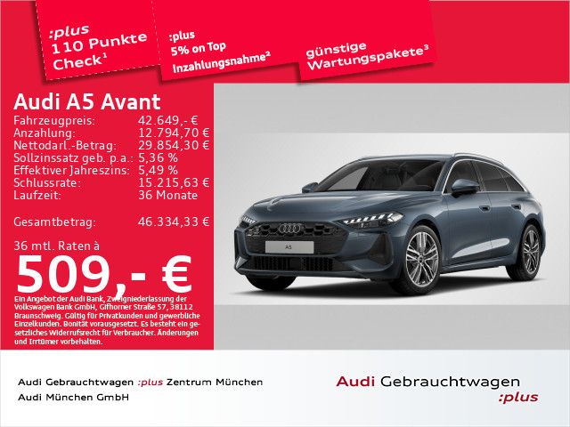 Audi A5 5.362 km 42.361 &euro; Eching 85386