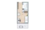 Etagenwohnung Vaterstetten Baldham - 1 Zimmer, 20 m&sup2;, 900&euro; | Angebot:26255309