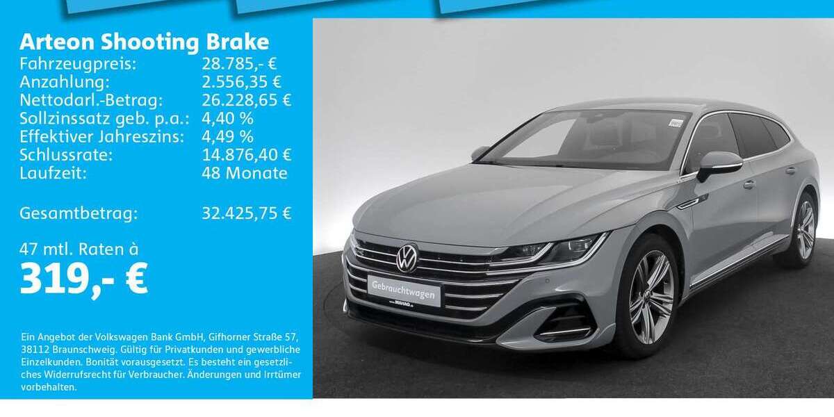 VW Arteon 32.490 km 28.785 &euro; München 80935
