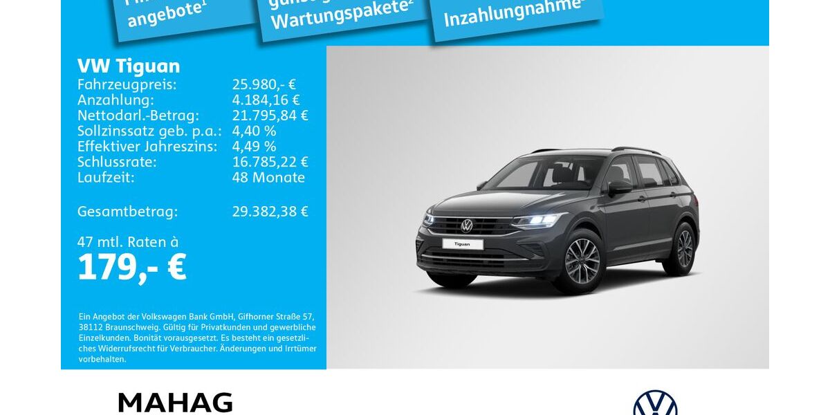 VW Tiguan 35.977 km 25.980 &euro; Ottobrunn 85521